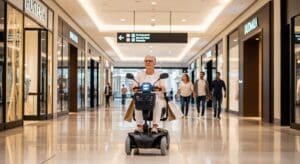 Mobility Scooter Rental in Dubai Mall